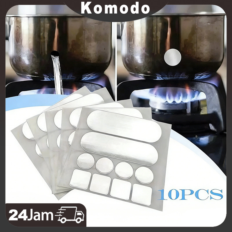 10pcs/Set Penambal Panci Bocor Anti Api Tambalan Panci Bocor Tambal Panci Bocor Lem Panci Bocor Taha