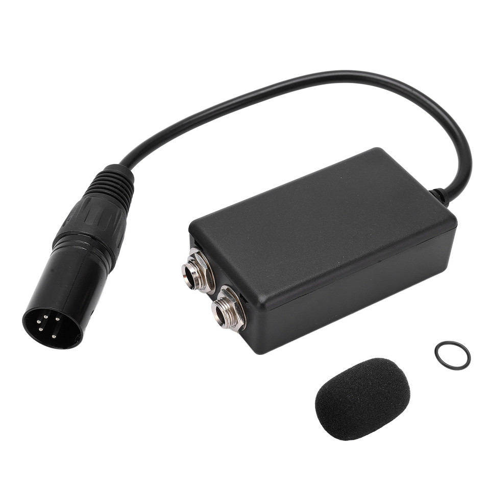 Aviation Headset Adapter GA  Plugs to Airbus XLR 5 Pin Male Adapter Headphone Extension Cable GA Ada