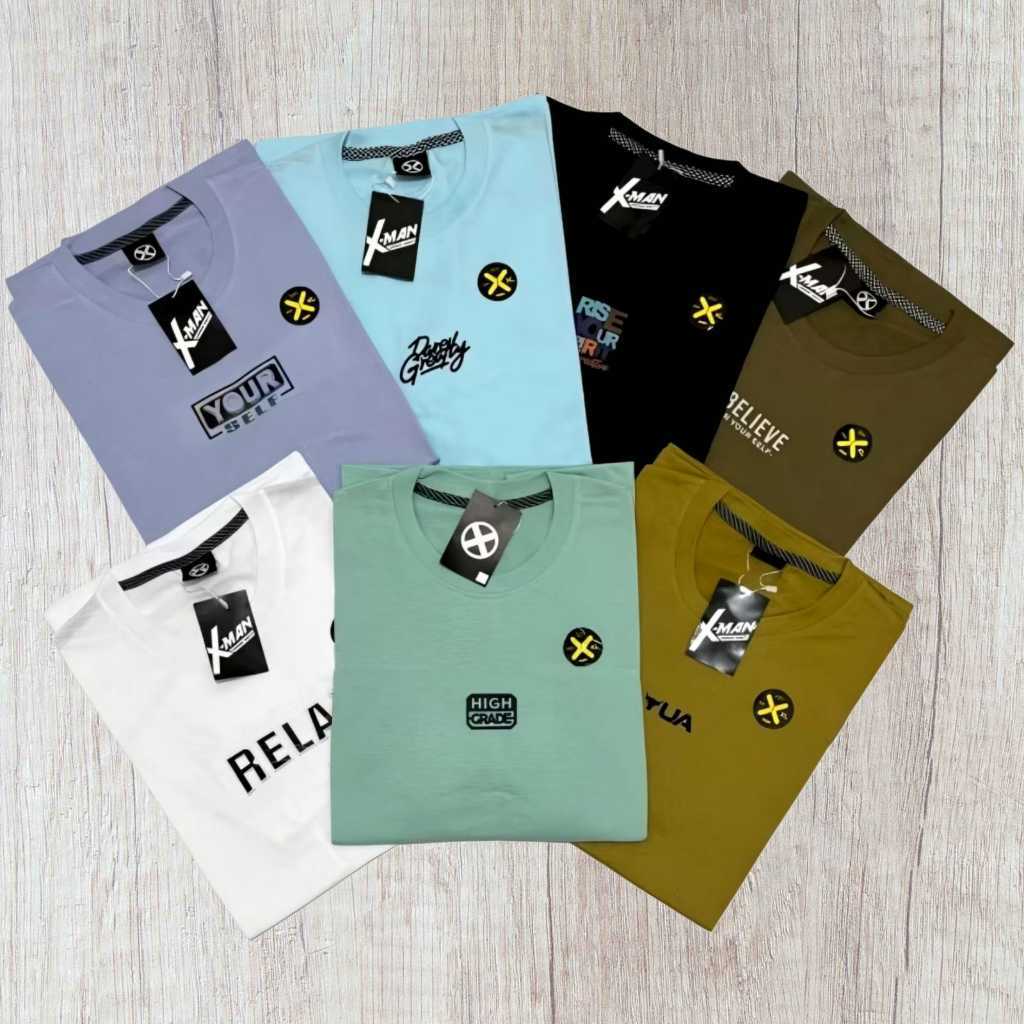 PROMO PAKET 5 PCS 100 RIBU KAOS DISTRO MIXBRAND PRIA DAN  WANITA  / BAJU KAOS PRIA / KAOS PRIA DISTR