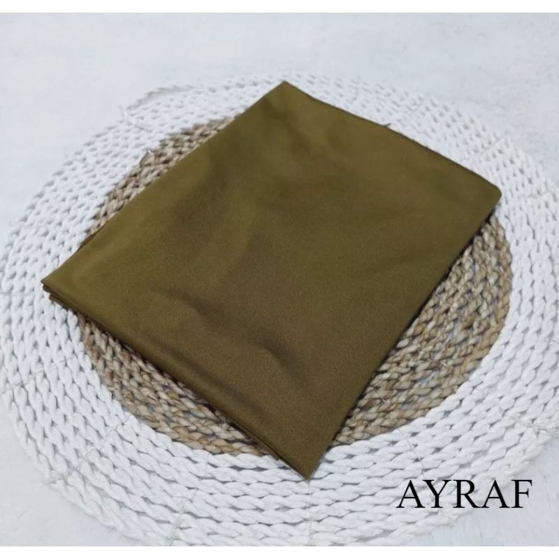 HIJAB PASHMINA RAYON/HIJAB PASHMINA BAHAN RAYON PREMIUM WARNA OLIVE