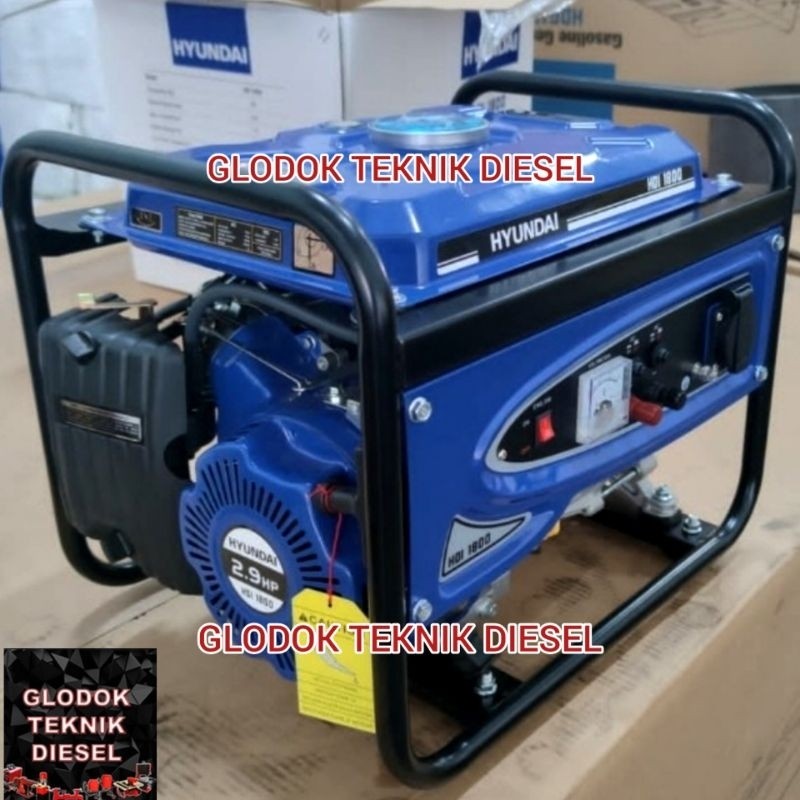 Engine Genset Hyundai HDI 2800 Generator Listrik Mesin Genset 2000 Watt ORIGINALMurah