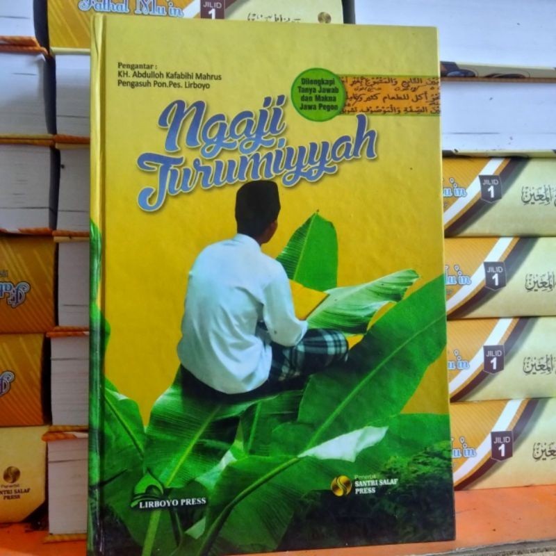 Buku Ngaji Jurumiyah / Terjemah Kitab Jurumiyah Hard Cover Besar Lengkap Makna Pesantren