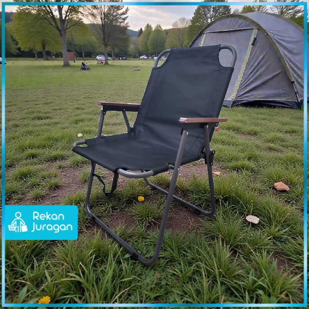 Kursi Lipat Outdoor Camping Portable Foldable Oxford 600D - QSDZ-267