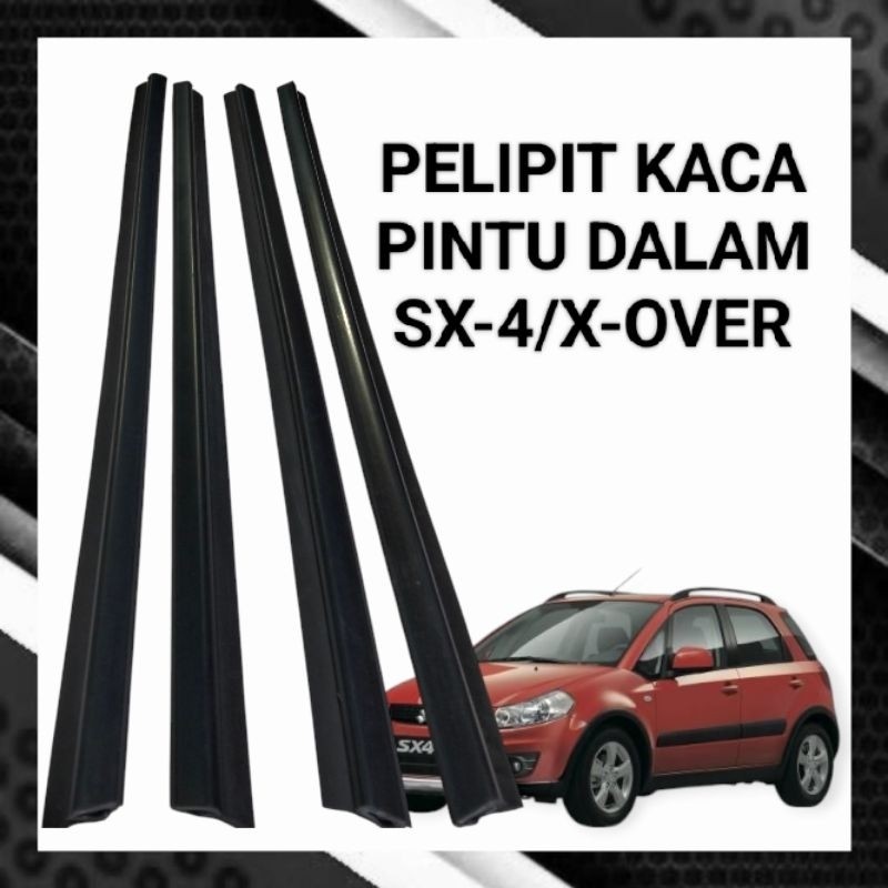 pelipit kaca pintu bagian dalam Suzuki SX4/X-OVER