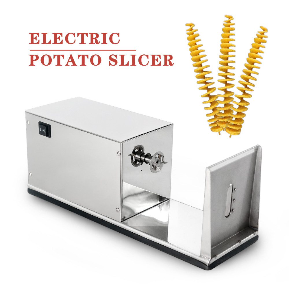 Tornado Potato Cutter Machine Electric Spiral Cutting Machine Chips Machine Chopper Potato Chip Stri