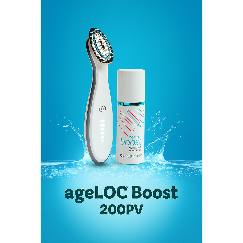 SALE Paket Boost Dan Serum Ori Segel 06/27 Nu Skin ageLOC Boost 200PV – Device Skincare Wajah Liftin