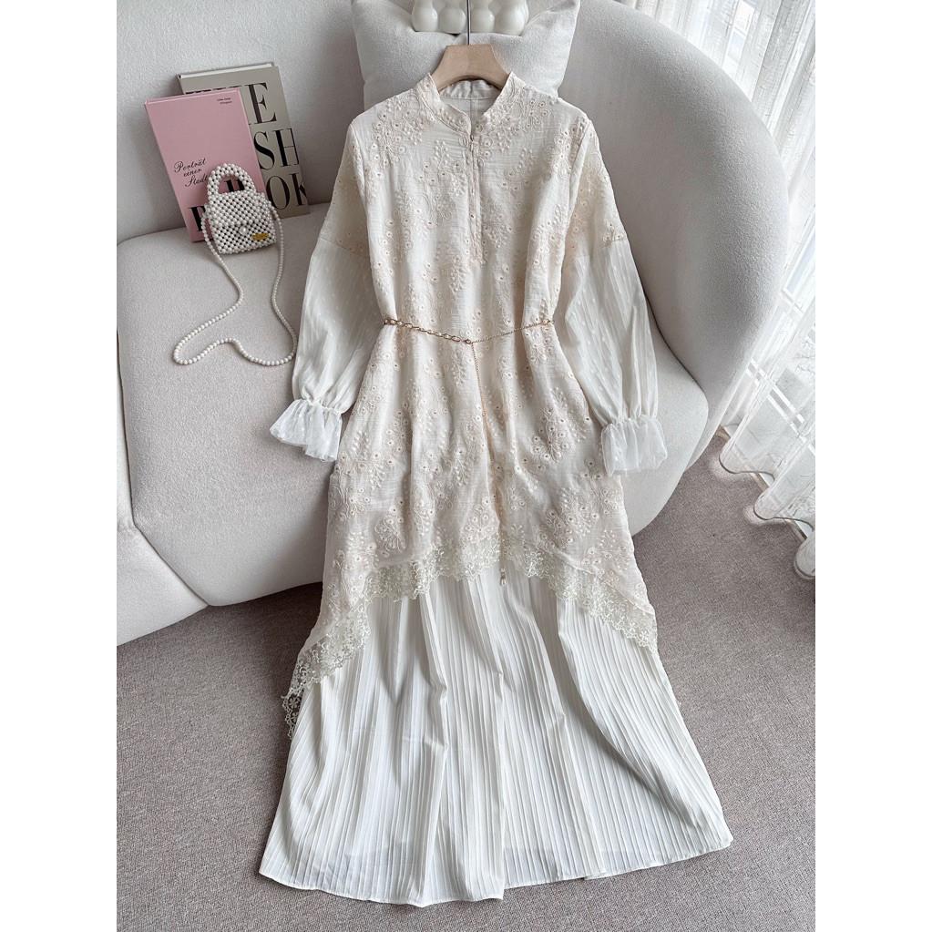 PROMO BIG SALE CANDY LADY Ansela Series Lace Maxi / Gamis Wanita Terbaru Dress Kondangan Premium Baj