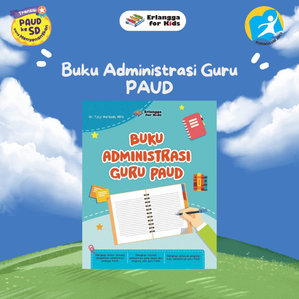 [Erlangga ] Buku Administrasi Guru Paud