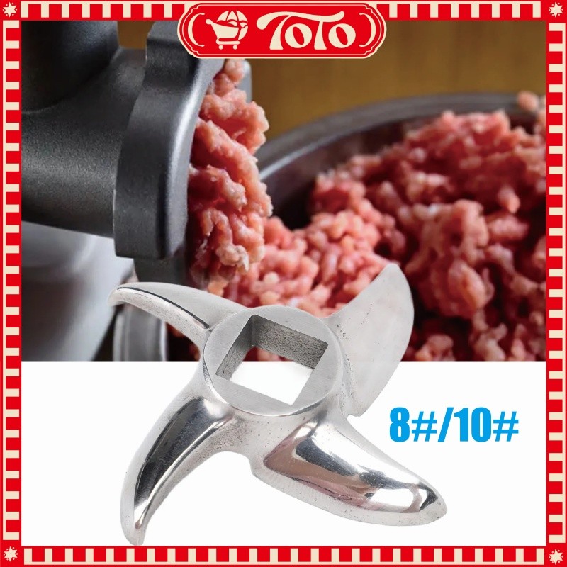 Bilah Pisau Giling Daging No 8/12 Stainless Steel - Fungsi Memotong Daging Halus untuk Mesin Giling 