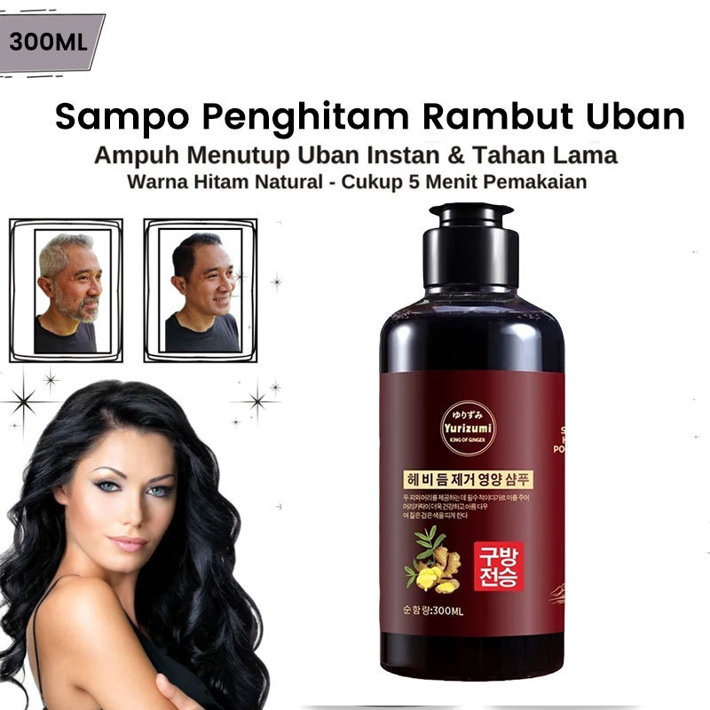 Shampoo Penghilang Uban / Penghitam Rambut Uban Original / Coloring Shampoo / Penghitam Rambut Uban