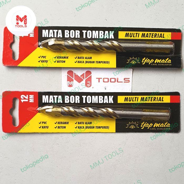 Mata Bor Tombak Tjap MATA 12mm - Mata Bor Serbaguna Cap MATA