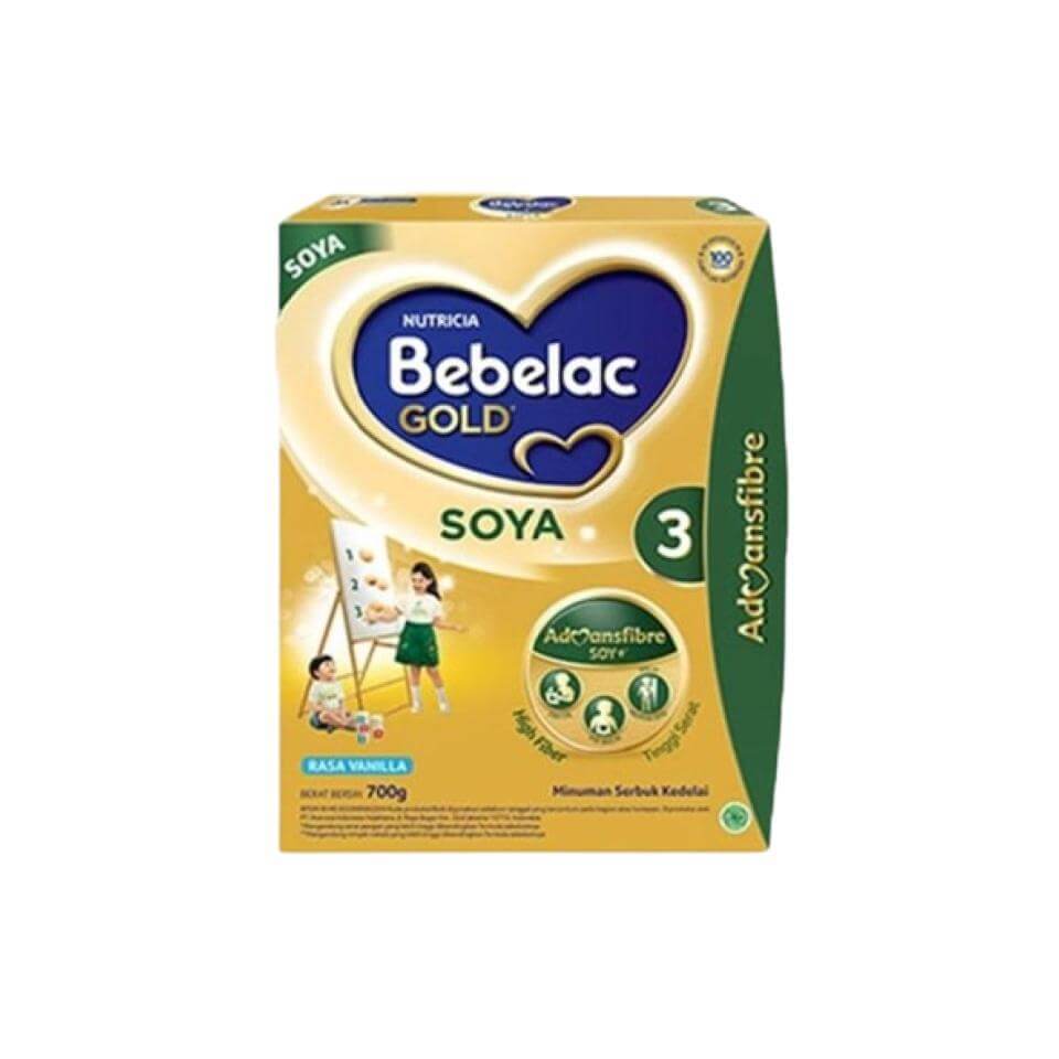 Bebelac Gold Susu Anak Soya 3 Vanila 700 gr