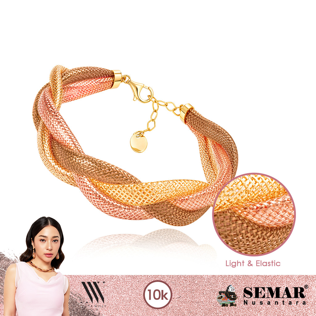 Nikita Willy Gold Gelang Emas Featherlite Whisper Bracelet Collection 10K Semar Nusantara