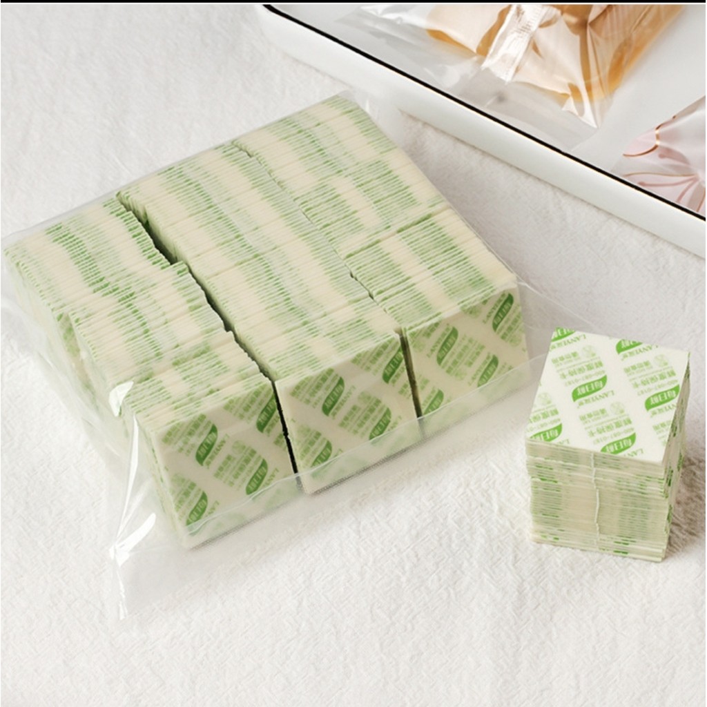 READY SILICA GEL SHEET//PENGAWET MAKANAN SILICA GEL FOOD GRADE//SILICA GEL FOOD GRADE SNACK KUE KERI