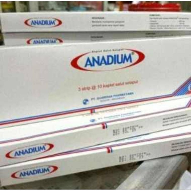 Anadium Box 30 Kaplet Obat Kadaluarsa Lama