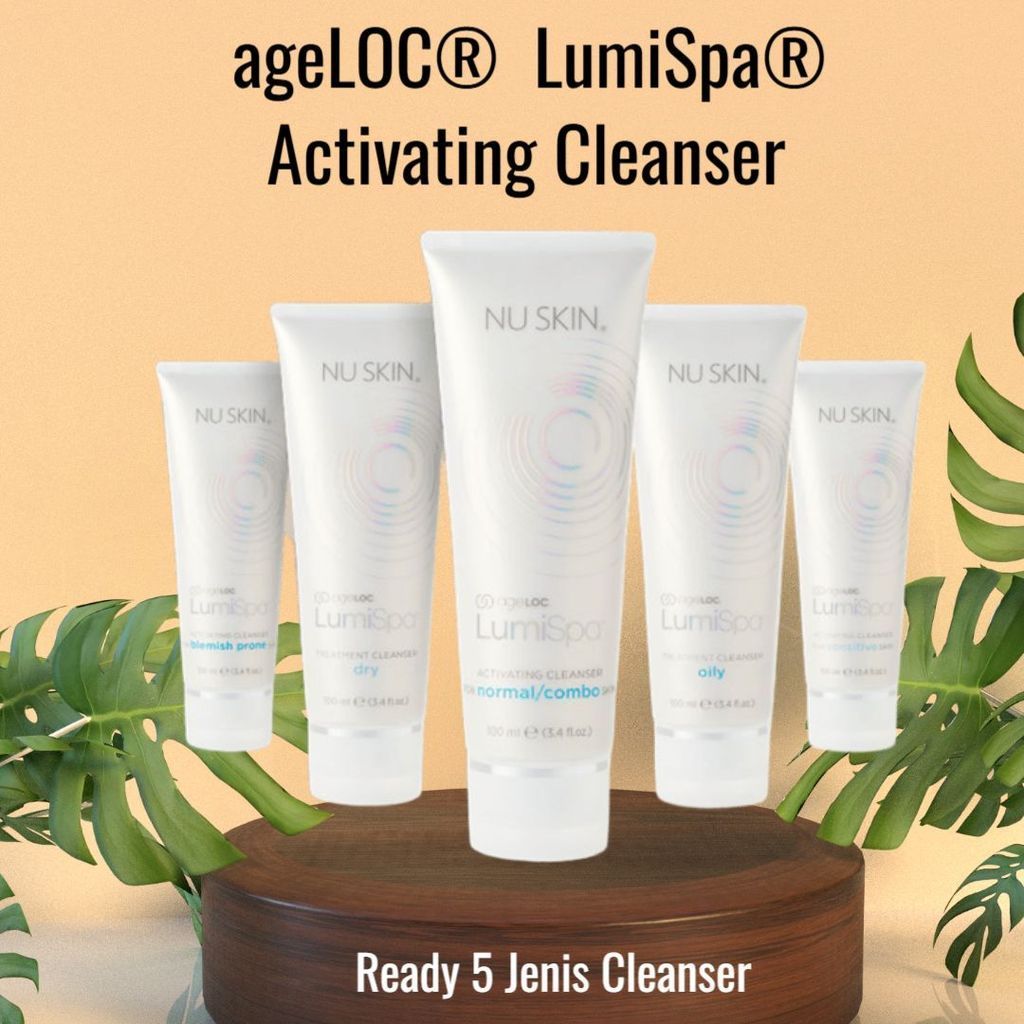 Activating Cleanser Gel LumiSpa / Activating Cleanser - Pembersih Wajah LumiSpa, Tersedia Berbagai V