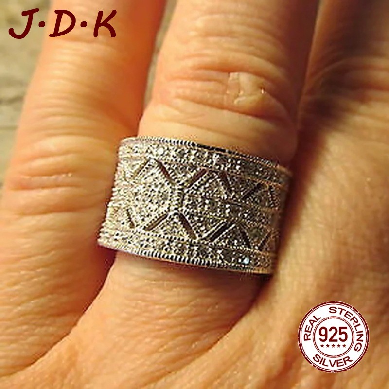 JDK Cincin Zircon 5A Perak 925