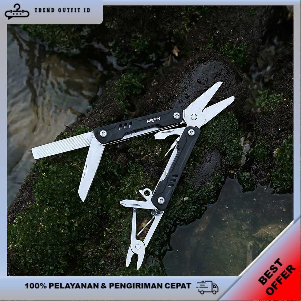 NexTool Gunting Lipat Multifungsi Swiss Army Multitools EDC - NE20237 Harga Murah | Original | Berga