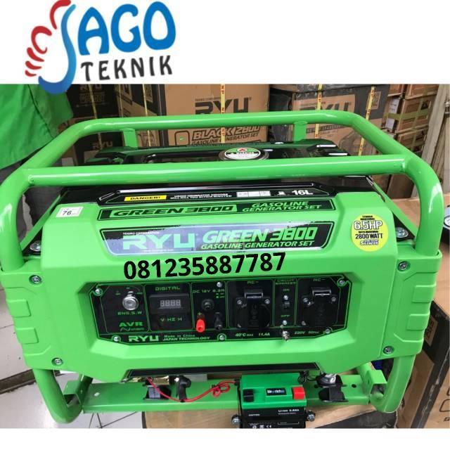 Genset RYU RG 3800 / Gasoline Genset / Generator Bensin RYU RG3800