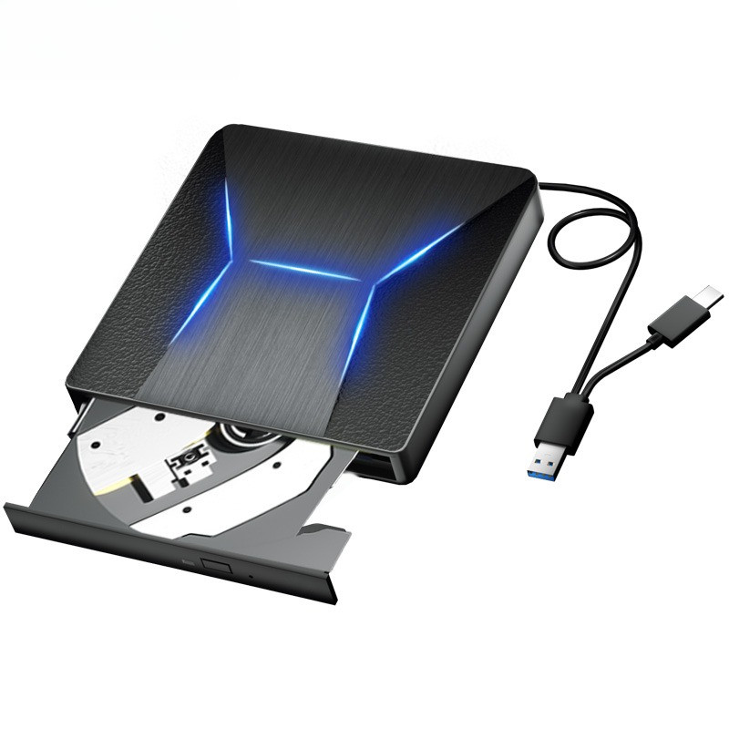 Portable External Bluray Drive CDDVD ROM +RW Player Optical Drives for Laptop PC USB 30 TypeC CD Rea