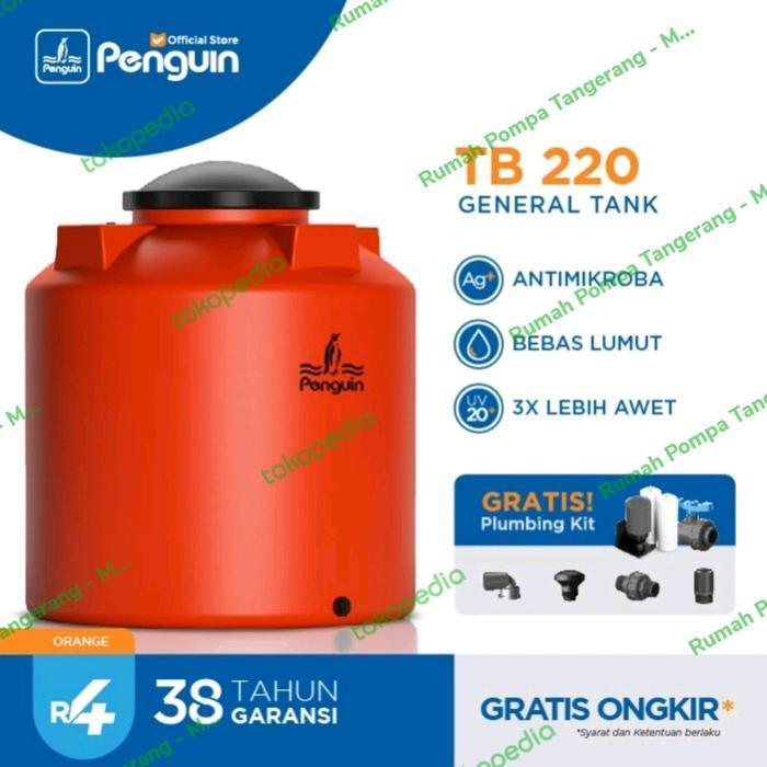 PENGUIN TANGKI AIR / TANDON AIR / TOREN AIR 2500 LITER TB 220 - ORANGE