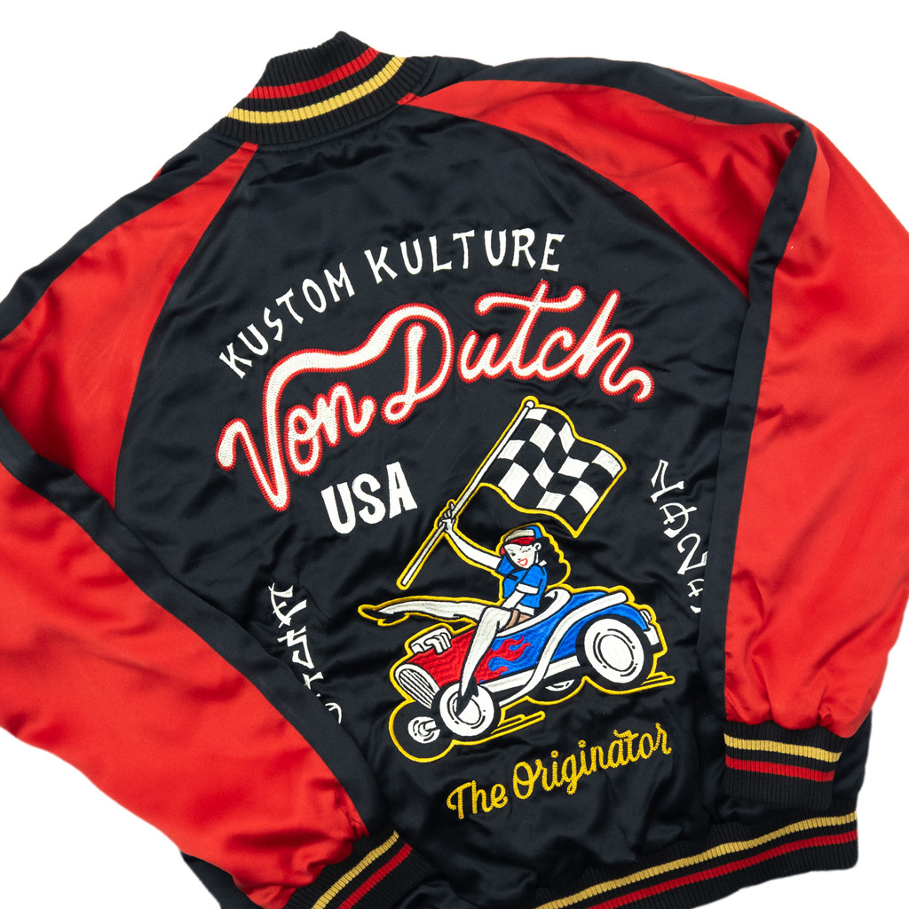 Von Dutch Sukajan Jacket 1608 Black