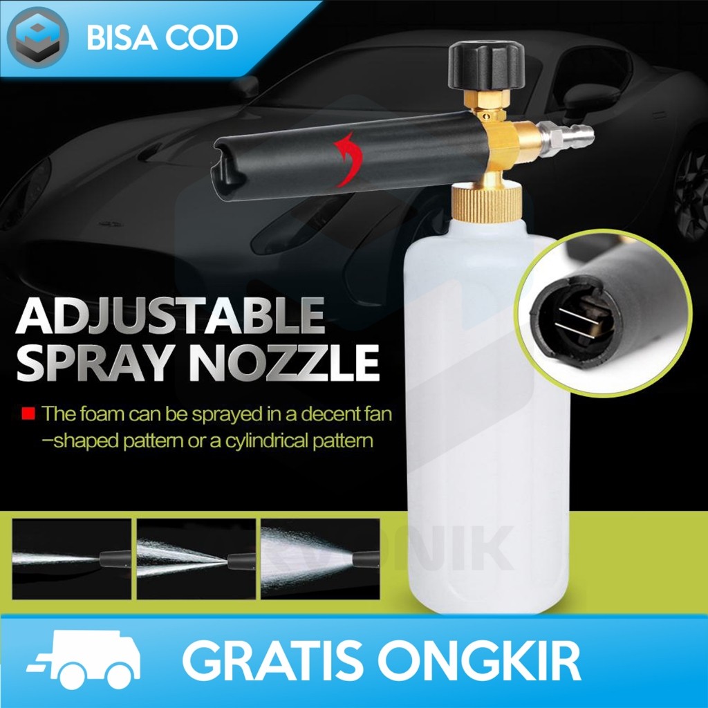 SEMPROTAN AIR CUCI MOTOR MOBIL BUSA MELIMPAH SALJU OTOMATIS CARLIOR