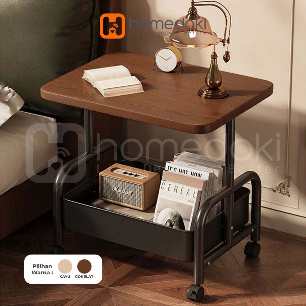 Homedoki Rak Susun Serbaguna/Rak Dapur/Rak Dapur Serbaguna/Rak Troli/Rak Troli Susun Roda