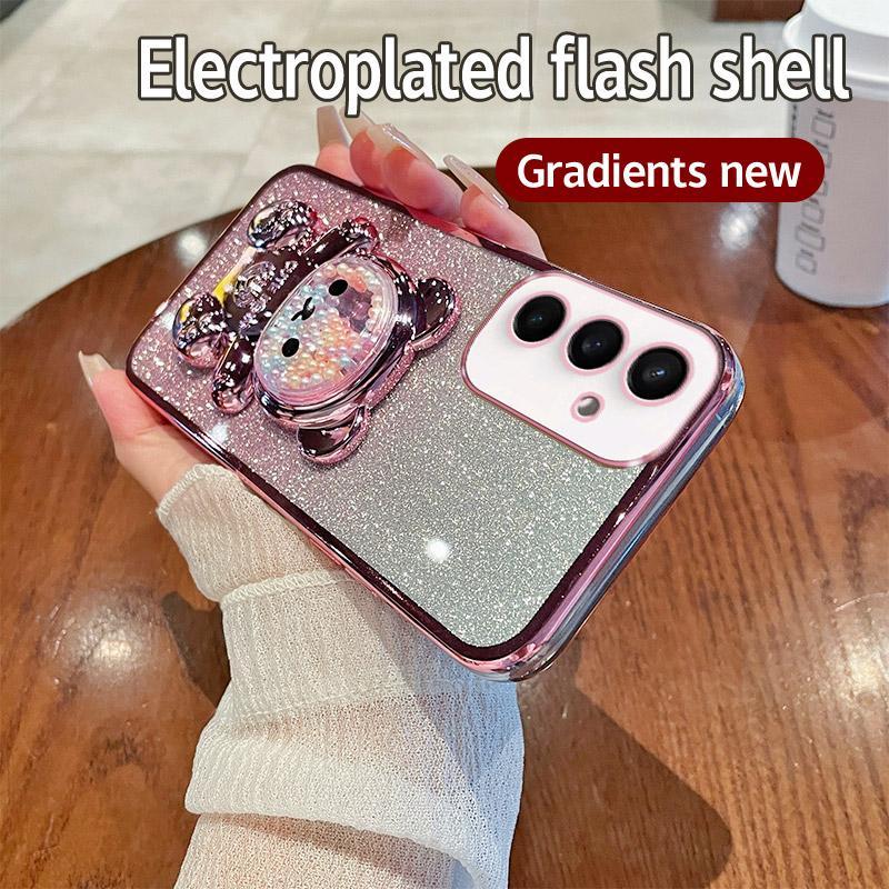 Soft Casing Samsung A57 5G case Silikon Untuk Samsung Galaxy A57 A 57 5G case berkilau Berlapis Kesi