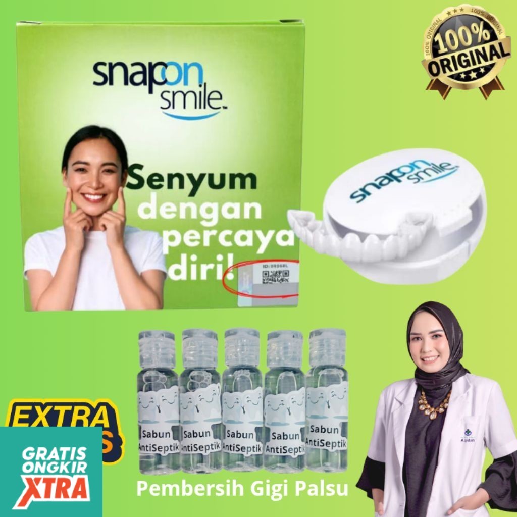 SNAP ON SMILE VENEER GIGI 100% ORIGINAL