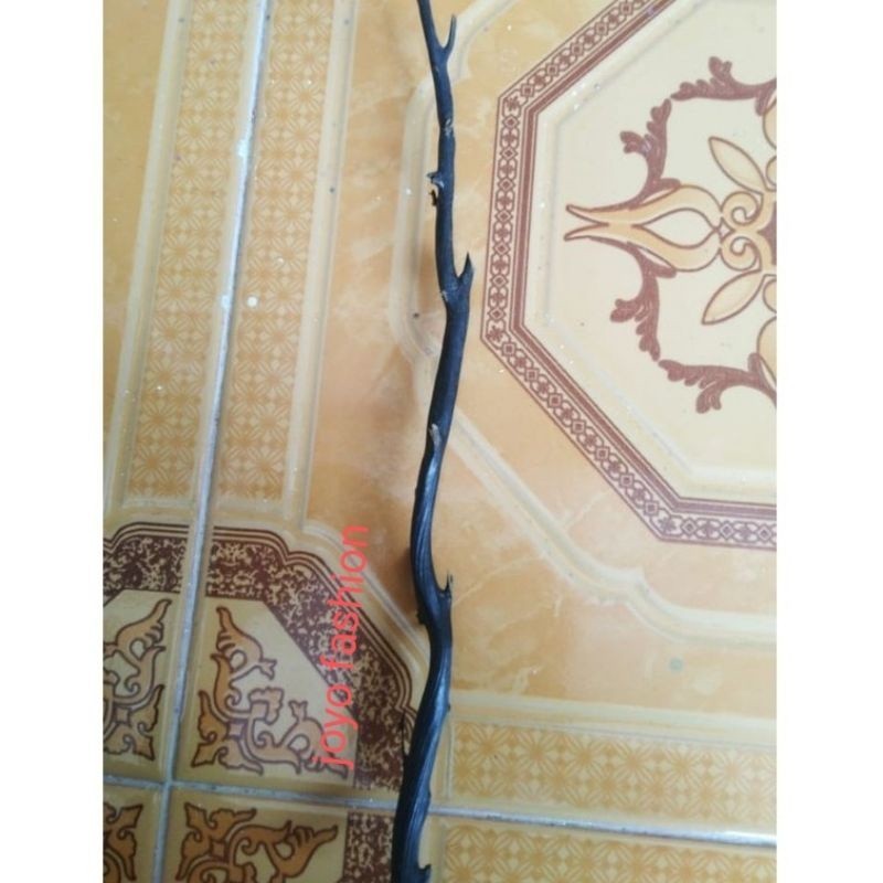 BAHAN GELANG AKAR BAHAR HITAM MERAH ASLI PANJANG