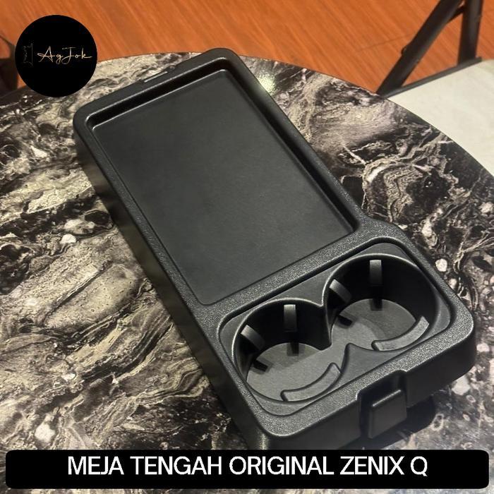 tatakan meja tengah zenix q alphard cup holder