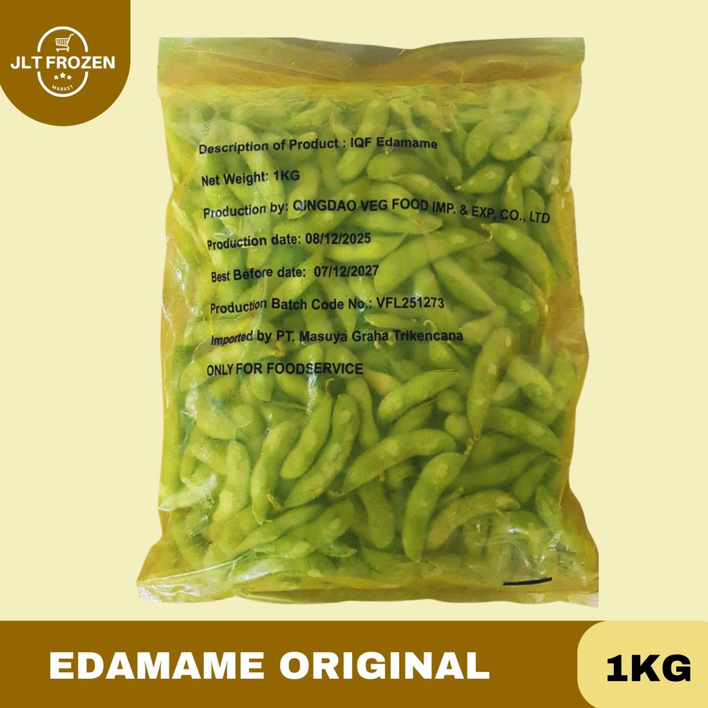Edamame Original 1 KG / Edamame Frozen / Kacang Edamame / Edamame Beku / Kacang Kedelai