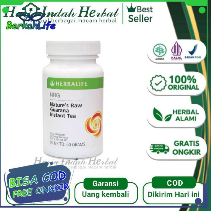 Teh Penambah Energi HERBALIFE SHAKE Mix F1 ORIGINAL TEH NRG Teh Stamina herbal 1 Botol 60gram