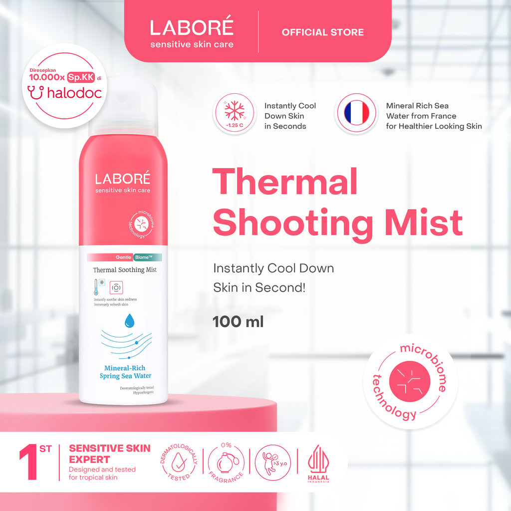 [Gift Not For Sale] LABORE Sensitive Skin Care GentleBiome Thermal Soothing Mist 100 ml-