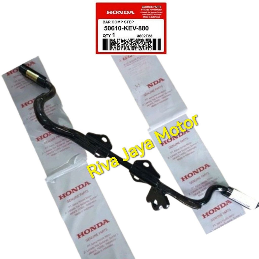 Besi Barstep Step Depan Supra X Supra Fit Lama Pijakan Bar Comp Step  50610-KEV-880 Original Ahm Ast