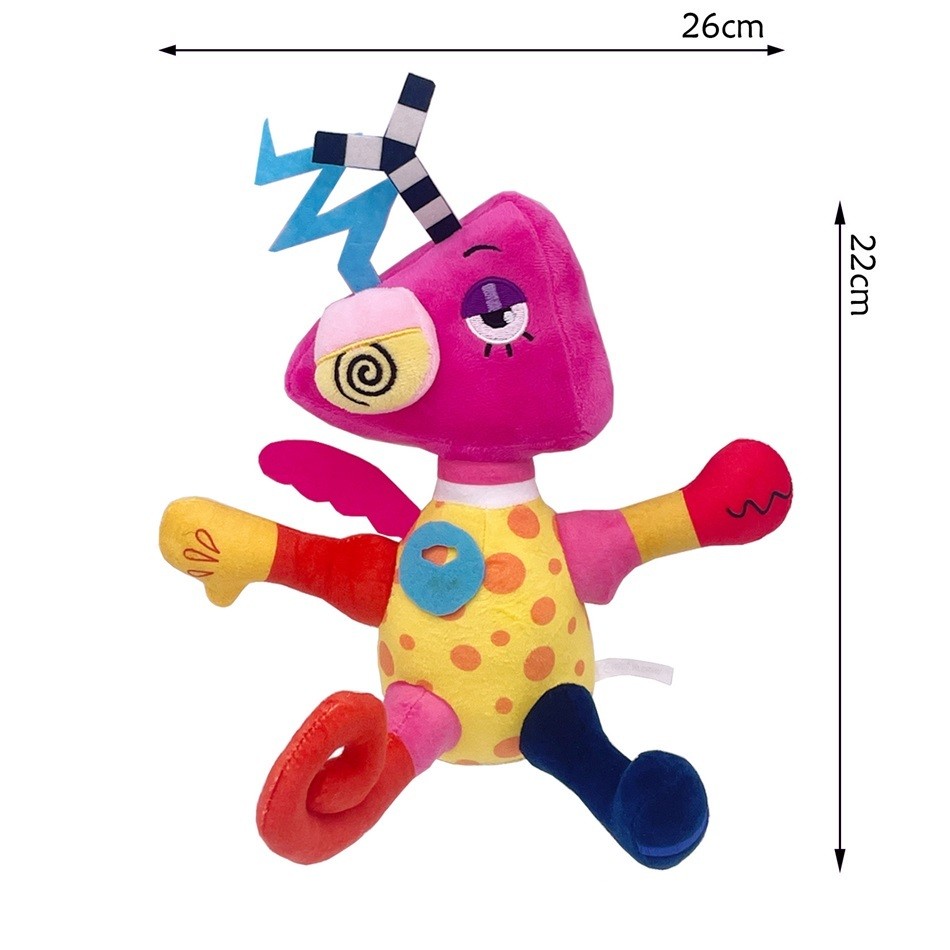 20-30cm The Amazing Digital Circus Gummigoo Plush Toy Digital Circus 2 Gangle Zooble Caine Jax Ponmi