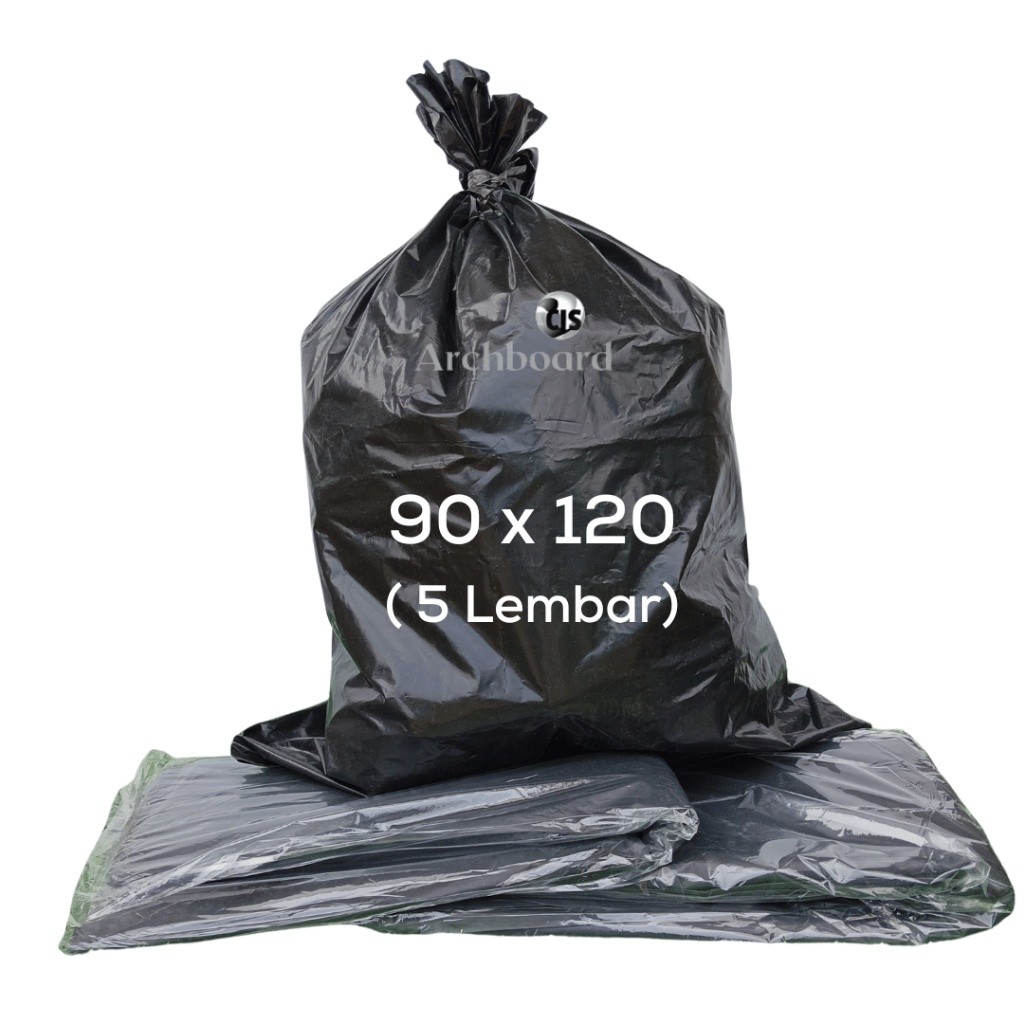 Kantong Plastik Sampah 90 X 120 cm - Kantong Sampah Tebal 90x120 cm