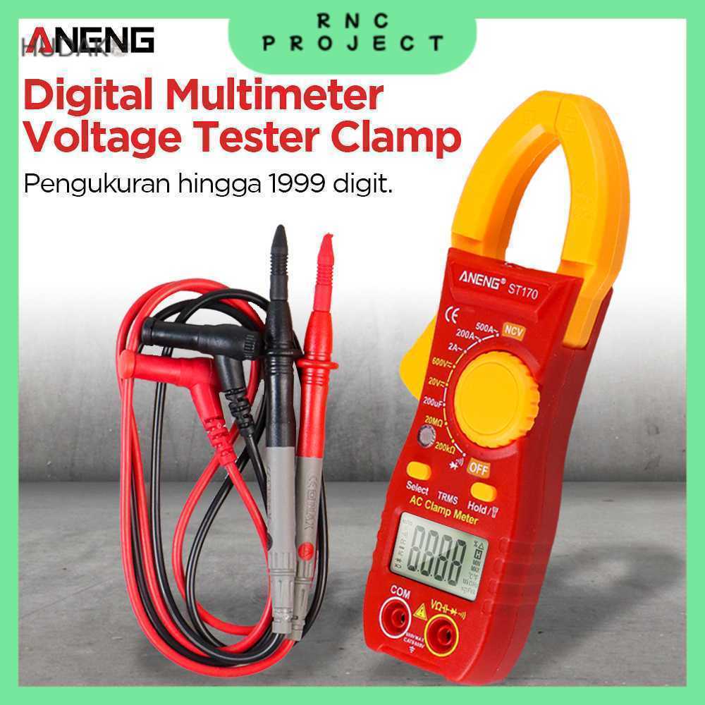 ANENG Digital Multimeter Tang Ampere Voltage NCV Tester Clamp - ST170