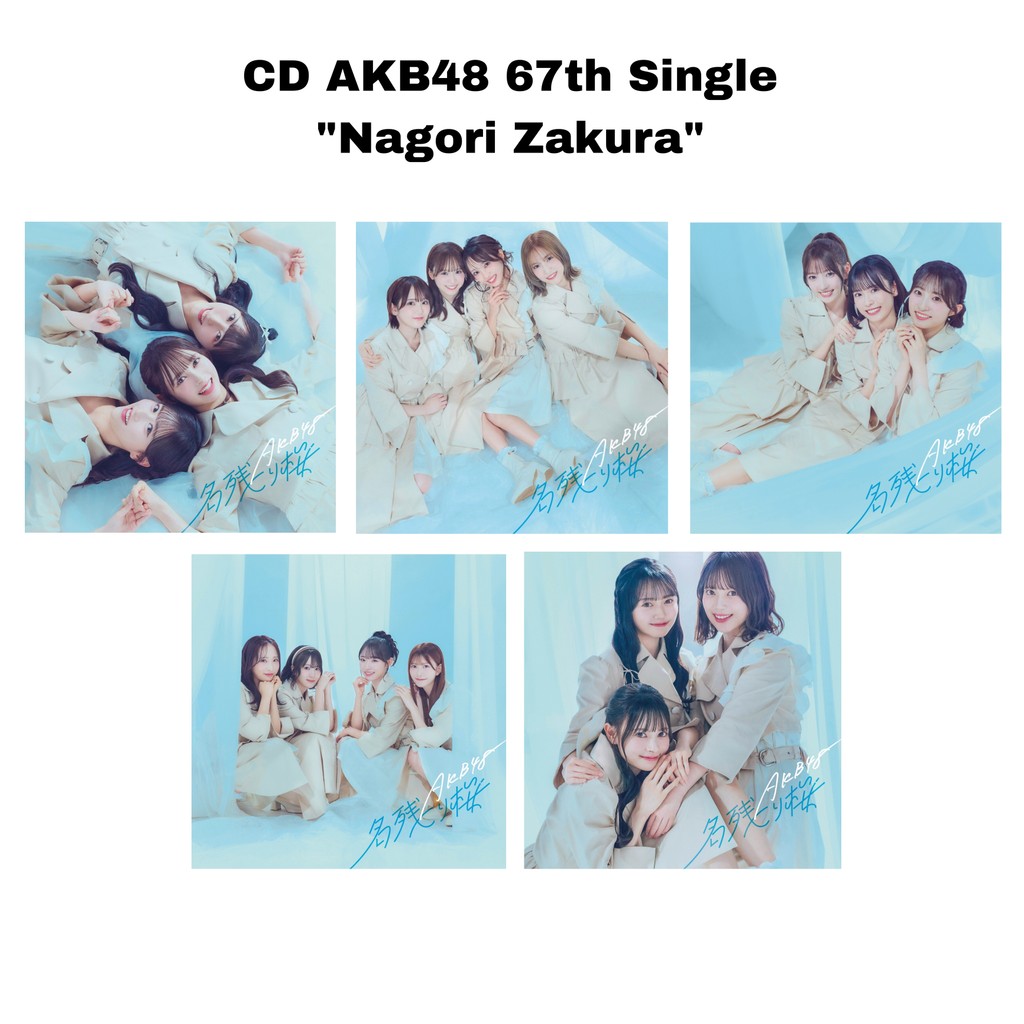 CD AKB48 67th Single "Nagori Zakura" (Limited Edition/Regular Edition/Official Shop Version)