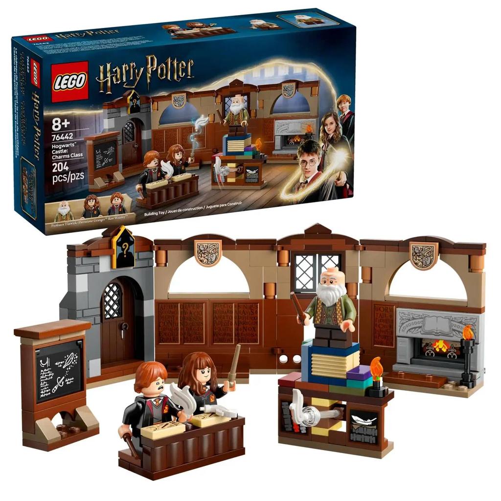 LEGO Harry Potter Hogwarts™ Castle: Charms Class 3 Characters Builng Kit Collectible Toy for Ages 8 