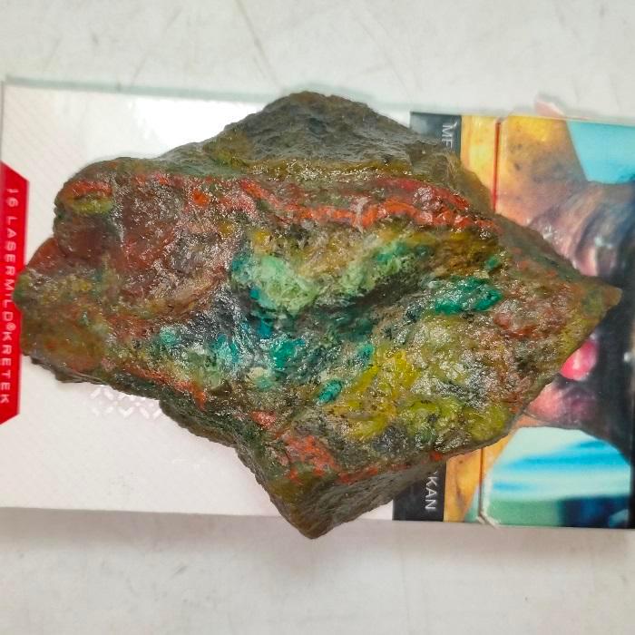 bahan batu bacan coklat Bongkahan, batu yg dikirim sesuai foto, Kode74