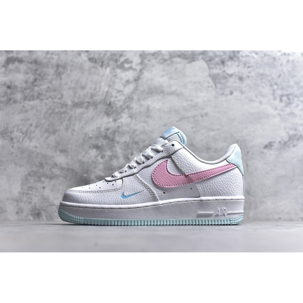Nike Air Force 1 '07 Putih Pink - Sepatu Sneakers Wanita Low Top Nyaman Versatile Anti Slip Tahan Au