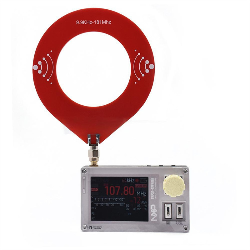B47C ESP32 Based Mini TEF6686 DSP Rao With Loop Antenna Full Band JAS Receiver Raojas