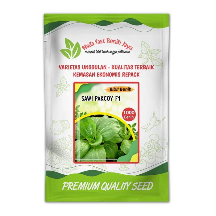 Bibit benih sayuran pokcoy pakcoy / benih sawi pakcoy 1000 butir benih tanaman - Sawi pakcoy