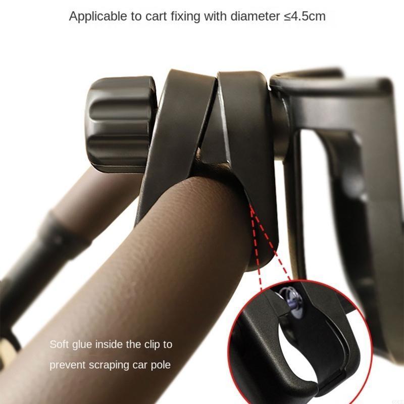 Adjustable Pram Cup Holder Baby Stroller Phone Holder Pushair Bike Accessories 69HE