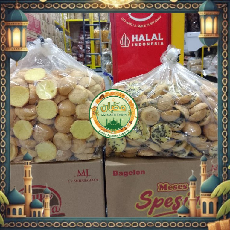 jajan lebaran Semir Kering 500g Roti Bagelen Gurih Lezat Margarinenya Enak Untuk Semua Usia UD NAFII
