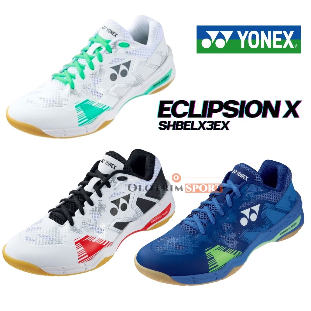 Sepatu Badminton YONEX POWER CUSHION EXCLIPSION X X3 SHBELX3EX Yonex 100% ORIGINAL YONEX