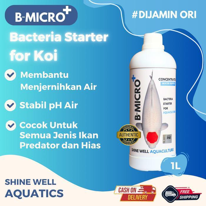 BMO+ Bakteri Starter Untuk Koi, Penjernih Air dan Pengurai Amonia