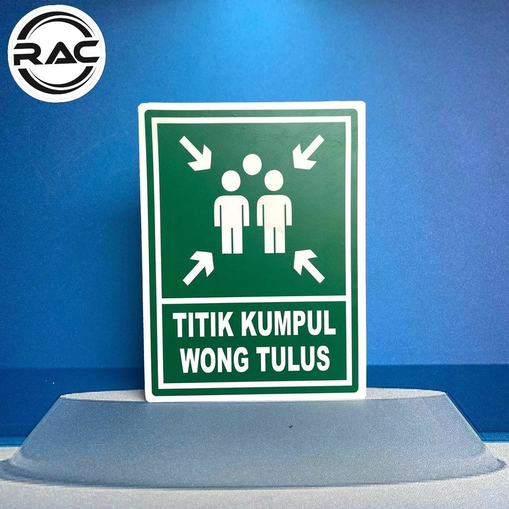 RAC Akrilik sign Titik Kumpul / akrilik titik kumpul wong tulus